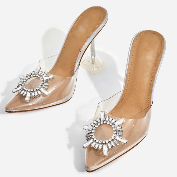 Last restock Amina dazzling mule silver - Picture 5 of 8